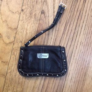 Hayden-Garnett small leather pouch